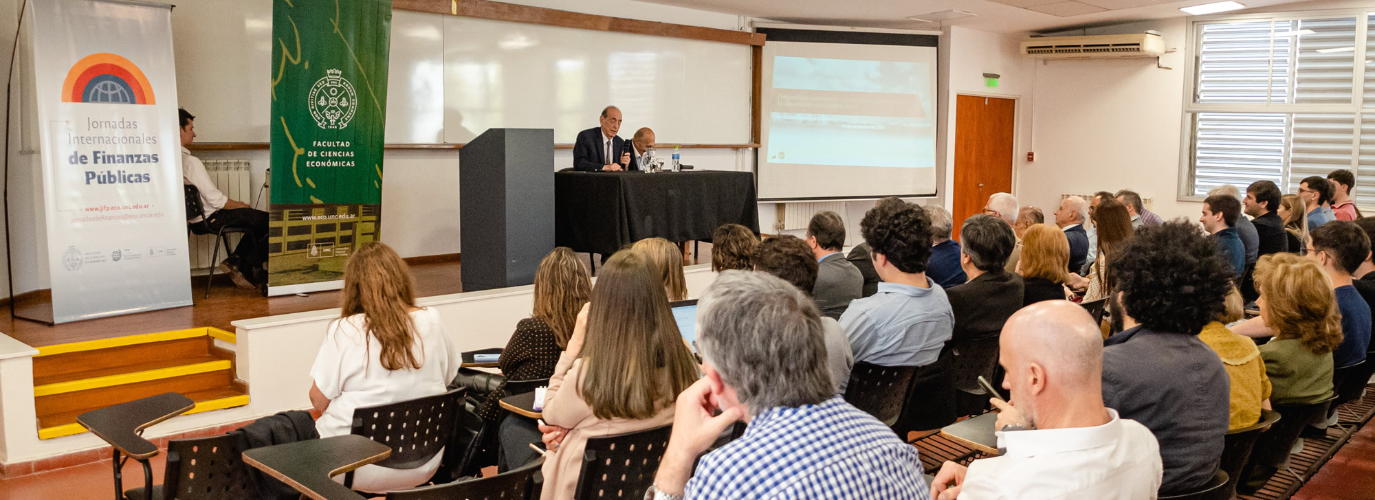 Una conferencia en el marco de las Jornadas Internacionales de Finanzas Públicas